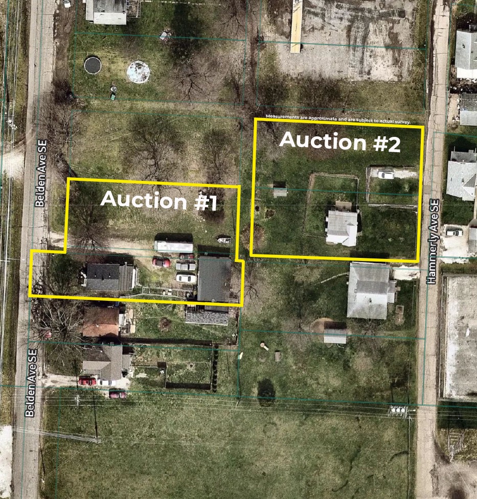 2 Investment Homes & Large Garage W/ 4 Lots Canton, OH KIKO